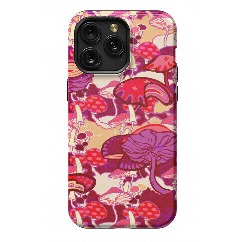 Mushroom Pattern Phone Case