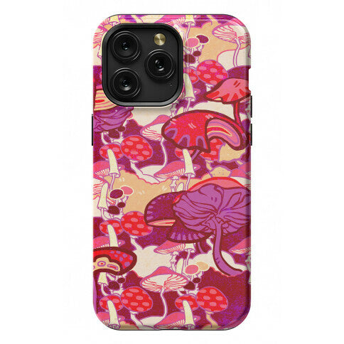Mushroom Pattern Phone Case