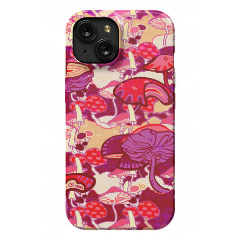 Mushroom Pattern Phone Case
