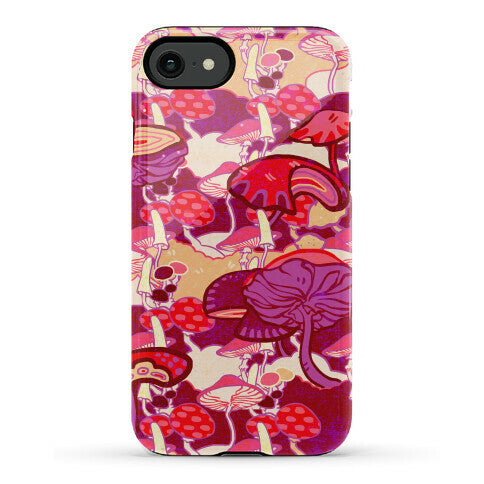 Mushroom Pattern Phone Case
