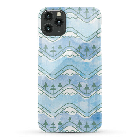 Watercolor Mountains Phone Case