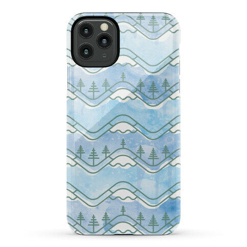 Watercolor Mountains Phone Case