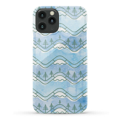 Watercolor Mountains Phone Case