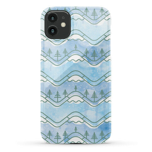 Watercolor Mountains Phone Case