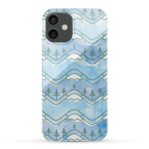 Watercolor Mountains Phone Case