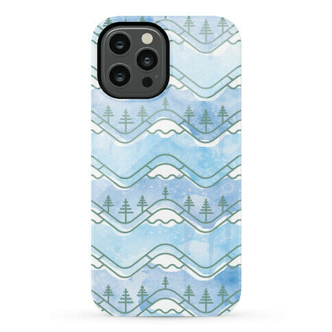 Watercolor Mountains Phone Case