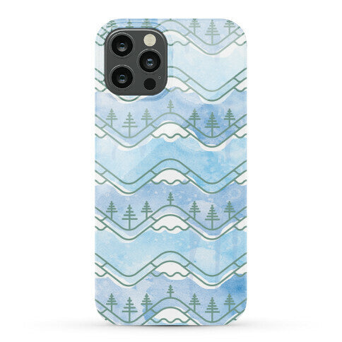 Watercolor Mountains Phone Case