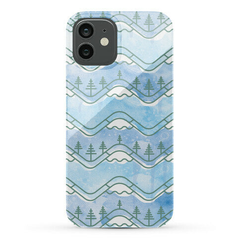 Watercolor Mountains Phone Case