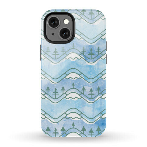 Watercolor Mountains Phone Case