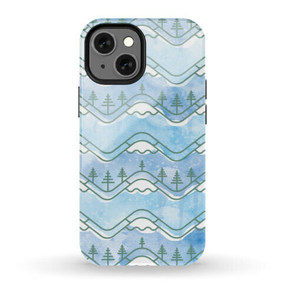 Watercolor Mountains Phone Case