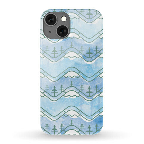 Watercolor Mountains Phone Case