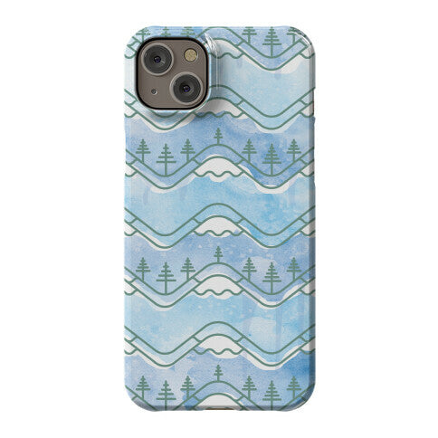 Watercolor Mountains Phone Case