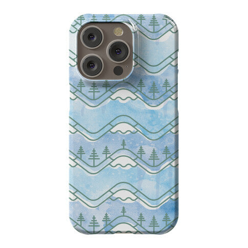 Watercolor Mountains Phone Case