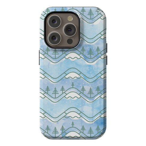 Watercolor Mountains Phone Case