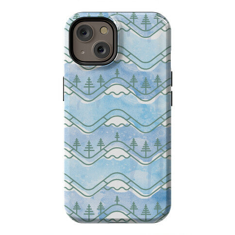 Watercolor Mountains Phone Case
