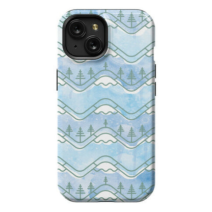 Watercolor Mountains Phone Case
