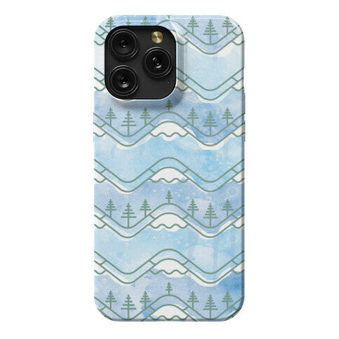 Watercolor Mountains Phone Case