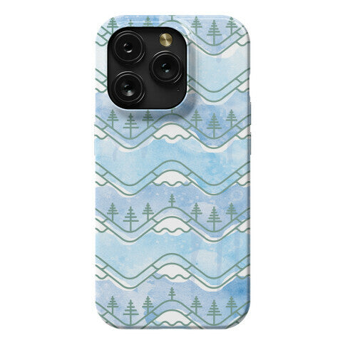 Watercolor Mountains Phone Case