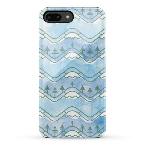 Watercolor Mountains Phone Case