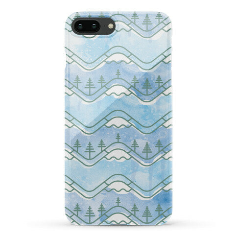 Watercolor Mountains Phone Case