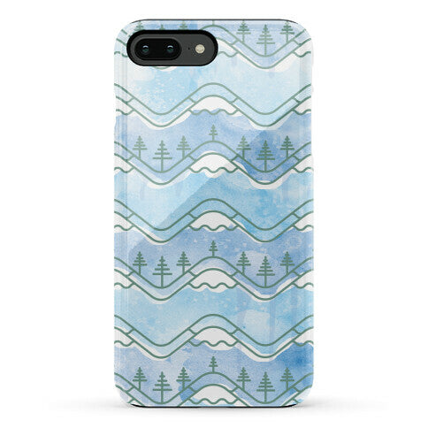 Watercolor Mountains Phone Case