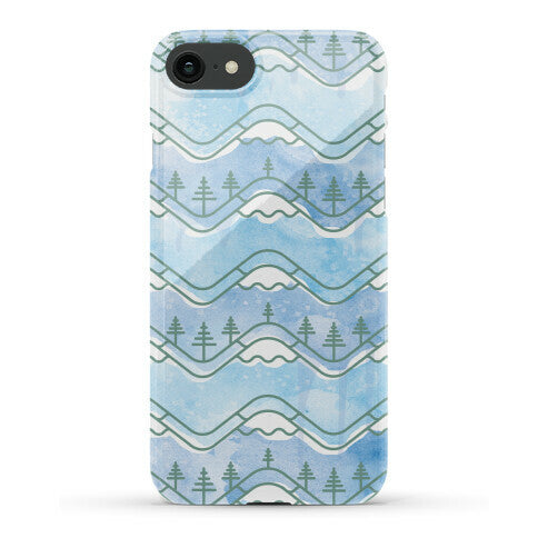 Watercolor Mountains Phone Case