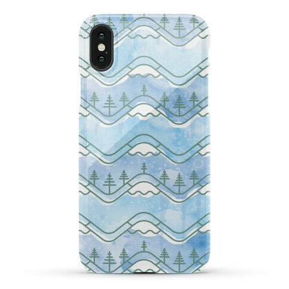 Watercolor Mountains Phone Case