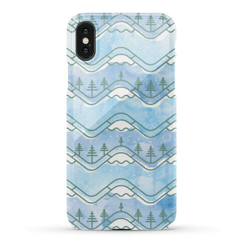 Watercolor Mountains Phone Case