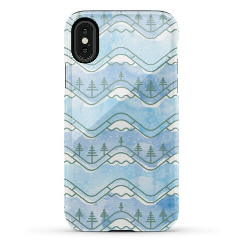 Watercolor Mountains Phone Case