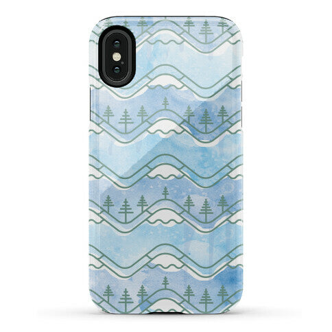 Watercolor Mountains Phone Case