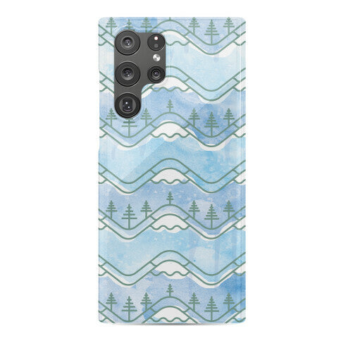 Watercolor Mountains Phone Case