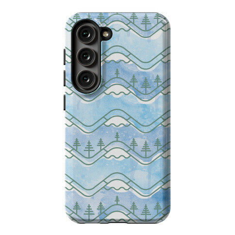 Watercolor Mountains Phone Case