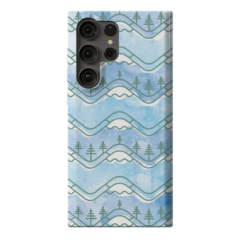 Watercolor Mountains Phone Case