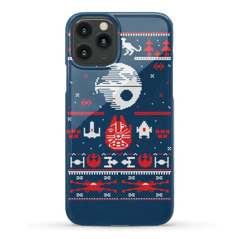 Scifi Christmas Sweater Phone Case