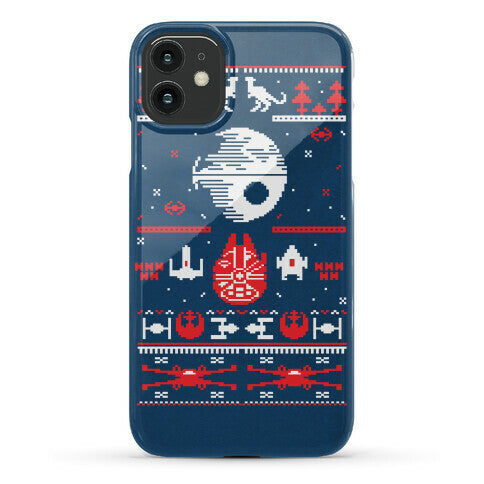 Scifi Christmas Sweater Phone Case