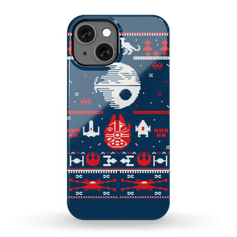 Scifi Christmas Sweater Phone Case