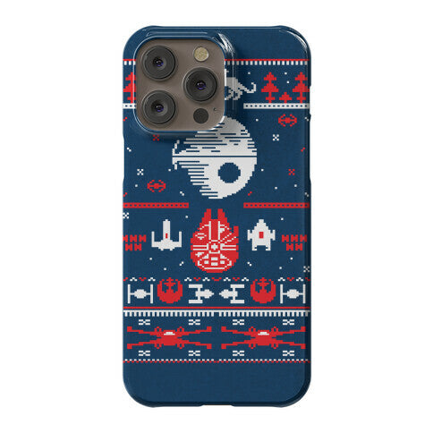 Scifi Christmas Sweater Phone Case