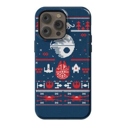 Scifi Christmas Sweater Phone Case