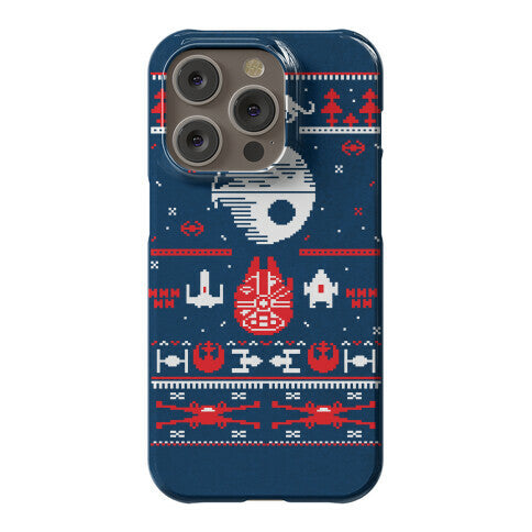 Scifi Christmas Sweater Phone Case