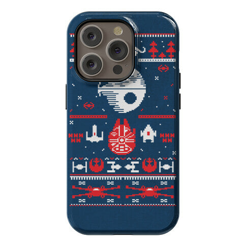 Scifi Christmas Sweater Phone Case