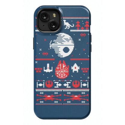 Scifi Christmas Sweater Phone Case