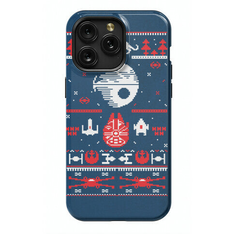 Scifi Christmas Sweater Phone Case