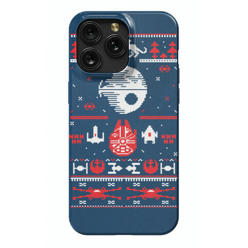 Scifi Christmas Sweater Phone Case