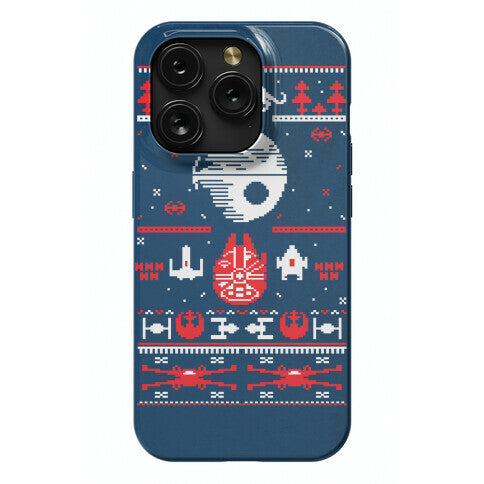 Scifi Christmas Sweater Phone Case