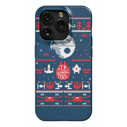 Scifi Christmas Sweater Phone Case