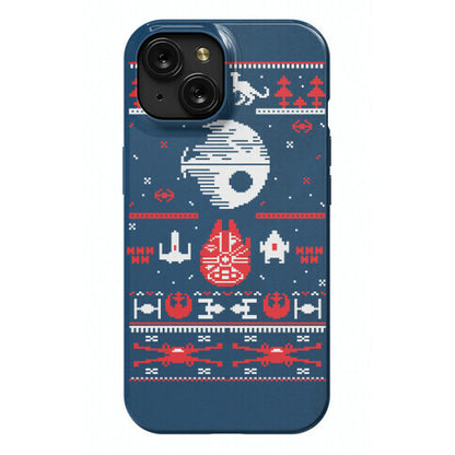 Scifi Christmas Sweater Phone Case