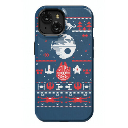 Scifi Christmas Sweater Phone Case