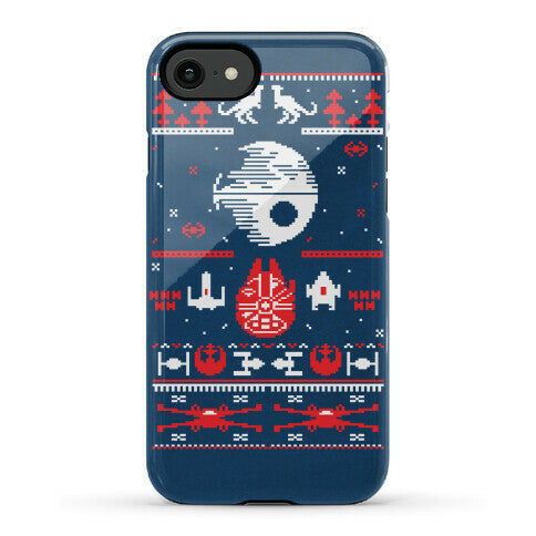 Scifi Christmas Sweater Phone Case