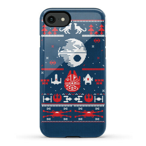 Scifi Christmas Sweater Phone Case