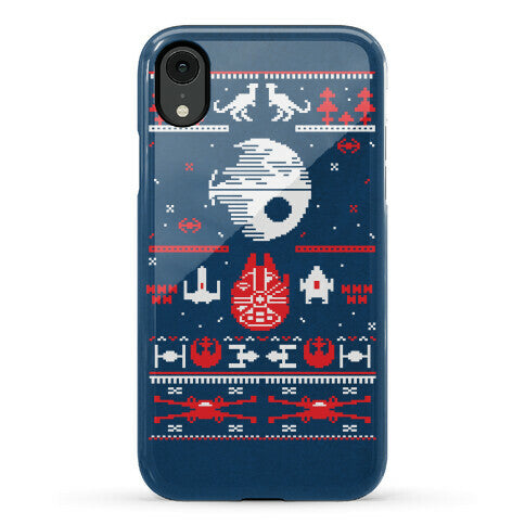 Scifi Christmas Sweater Phone Case